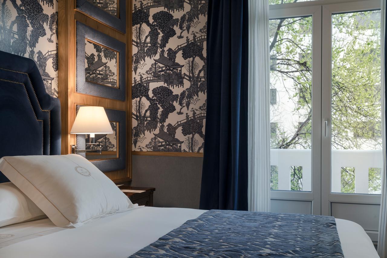 Relais & Chateaux Heritage Hotel Madrid Exteriör bild A room at the hotel